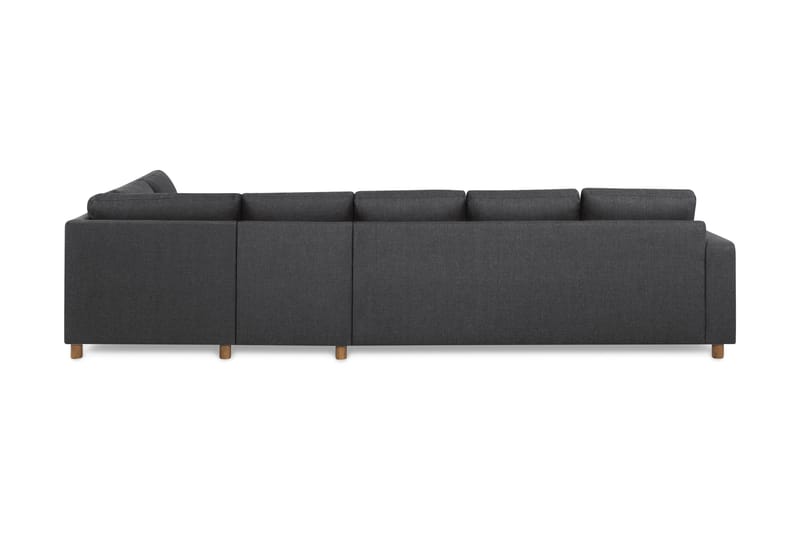 Crazy 4-Pers. Sofa med Chaiselong Højre - Mørkegrå - Møbler - Sofaer - Sofa med chaiselong