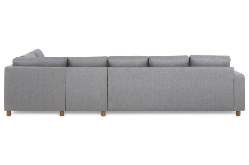 Crazy 4-Pers. Sofa med Chaiselong Højre - Lysegrå - Møbler - Sofaer - Sofa med chaiselong