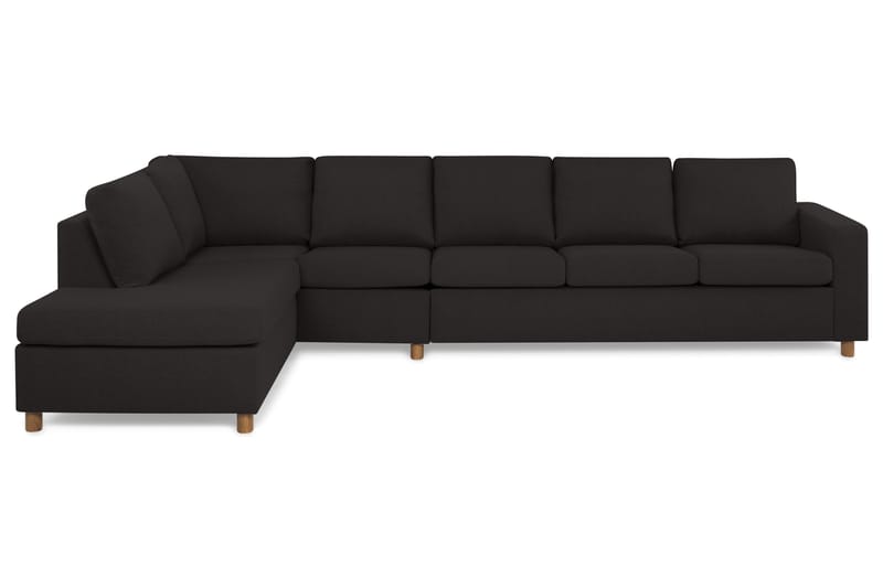 Crazy 4-Pers. Sofa med Chaiselong Venstre - Antracit - Møbler - Sofaer - Sofa med chaiselong