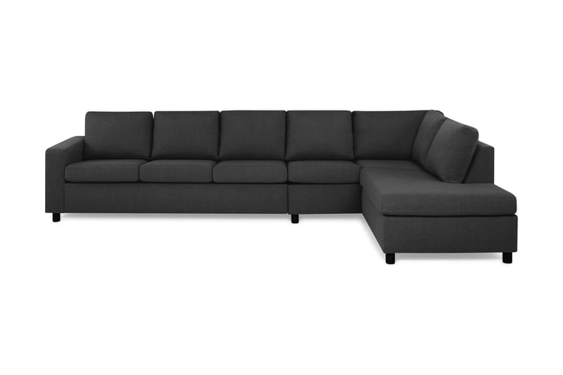 Crazy 4-Pers. Sofa med Chaiselong Højre - Antracit - Møbler - Sofaer - Sofa med chaiselong