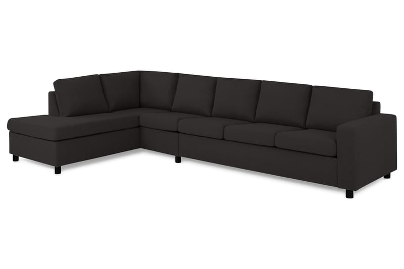 Crazy 4-Pers. Sofa med Chaiselong Venstre - Antracit - Møbler - Sofaer - Sofa med chaiselong