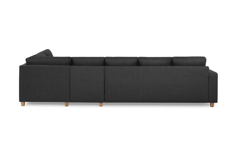 Crazy 4-Pers. Sofa med Chaiselong Højre - Antracit - Møbler - Sofaer - Sofa med chaiselong