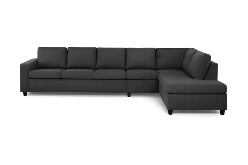 Crazy 4-Pers. Sofa med Chaiselong Højre - Antracit - Møbler - Sofaer - Sofa med chaiselong