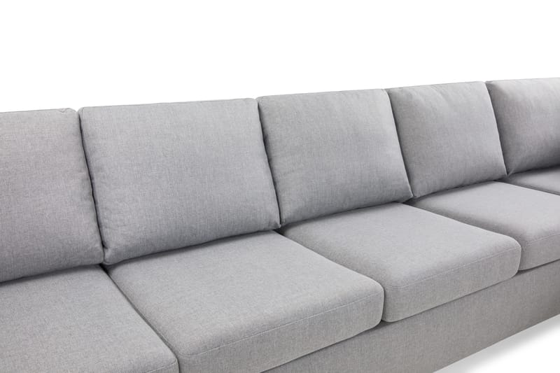 Crazy 4-Pers. Sofa med Chaiselong Højre - Lysegrå - Møbler - Sofaer - Sofa med chaiselong