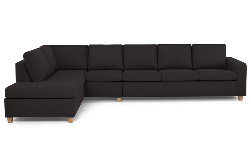 Crazy 4-Pers. Sofa med Chaiselong Venstre - Antracit - Møbler - Sofaer - Sofa med chaiselong