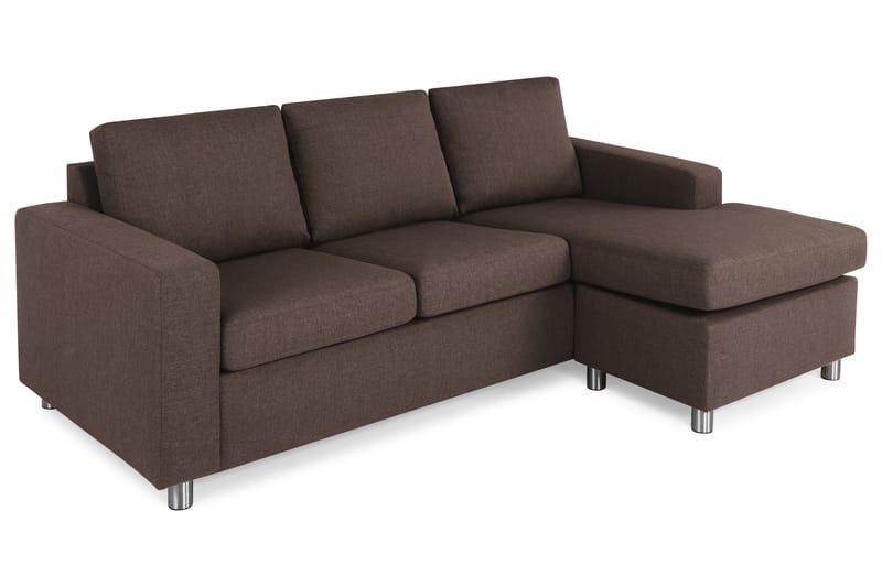 Crazy Chaiselongsofa 3-Pers. Vendbar - Brun - Møbler - Sofaer - Sofa med chaiselong