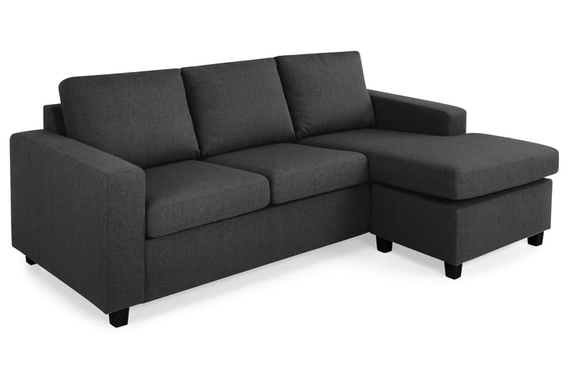 Crazy Chaiselongsofa 3-Pers. Vendbar - Antracit - Møbler - Sofaer - Sofa med chaiselong