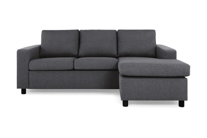 Crazy Chaiselongsofa 3-Pers. Vendbar - Mørkegrå - Møbler - Sofaer - Sofa med chaiselong