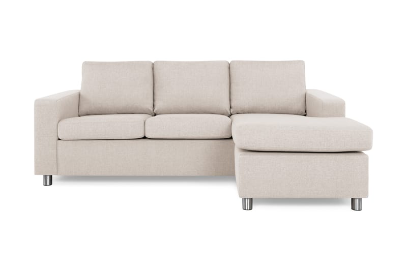 Crazy Chaiselongsofa 3-Pers. Vendbar - Beige - Møbler - Sofaer - Sofa med chaiselong