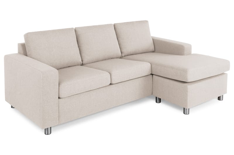 Crazy Chaiselongsofa 3-Pers. Vendbar - Beige - Møbler - Sofaer - Sofa med chaiselong