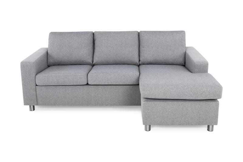 Crazy Chaiselongsofa 3-Pers. Vendbar - Lysegrå - Møbler - Sofaer - Sofa med chaiselong