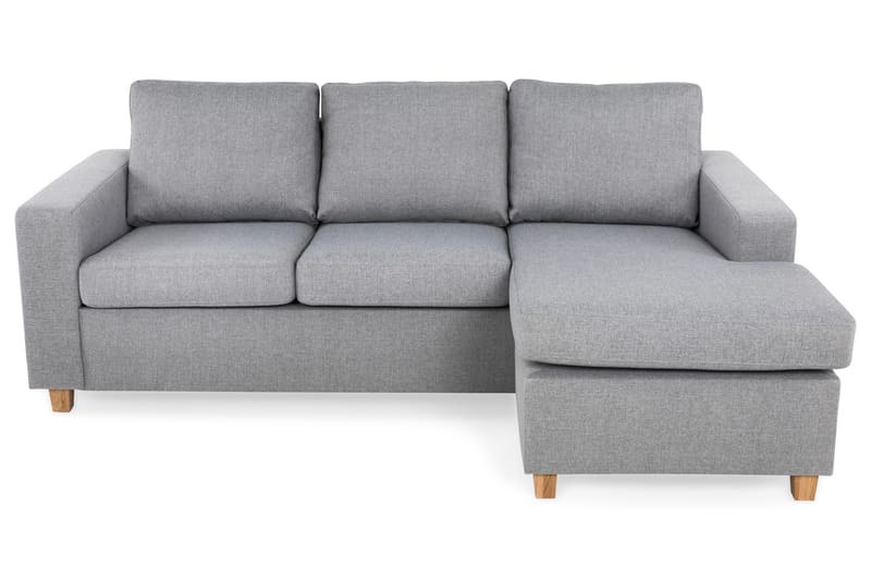 Crazy Chaiselongsofa 3-Pers. Vendbar - Lysegrå - Møbler - Sofaer - Sofa med chaiselong