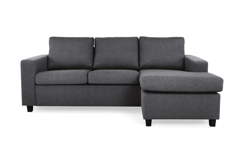 Crazy Chaiselongsofa 3-Pers. Vendbar - Mørkegrå - Møbler - Sofaer - Sofa med chaiselong