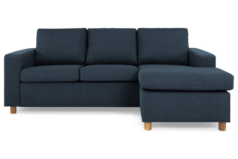 Crazy Chaiselongsofa 3-Pers. Vendbar - Mørkeblå - Møbler - Sofaer - Sofa med chaiselong