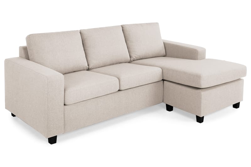 Crazy Chaiselongsofa 3-Pers. Vendbar - Beige - Møbler - Sofaer - Sofa med chaiselong