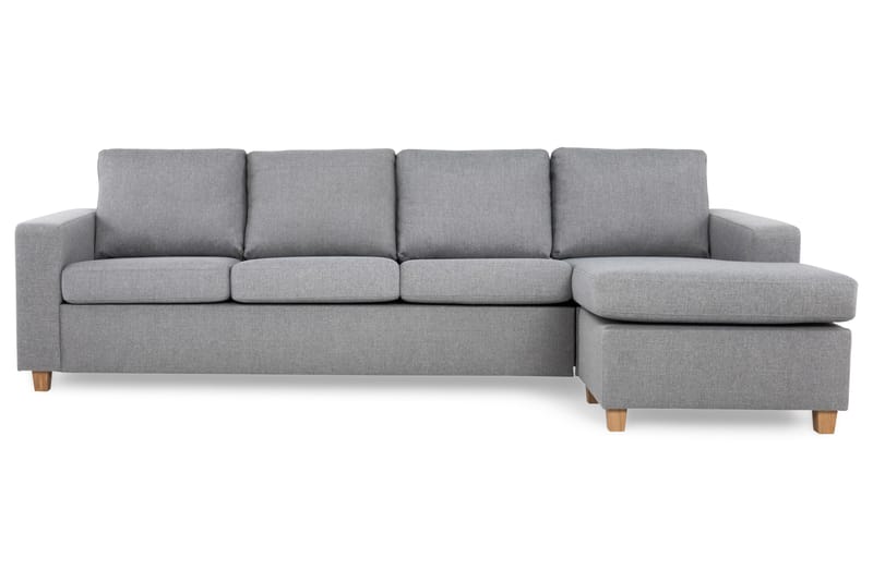 Crazy Chaiselongsofa 4-Pers. Vendbar - Lysegrå - Møbler - Sofaer - Sofa med chaiselong