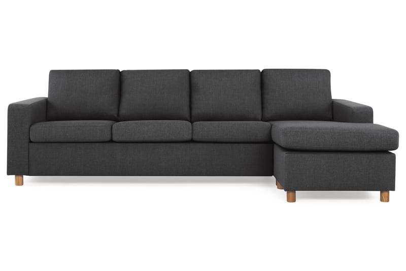 Crazy Chaiselongsofa 4-Pers. Vendbar - Antracit - Møbler - Sofaer - Sofa med chaiselong