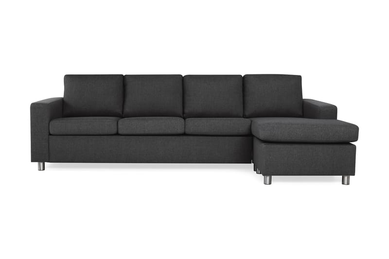 Crazy Chaiselongsofa 4-Pers. Vendbar - Antracit - Møbler - Sofaer - Sofa med chaiselong