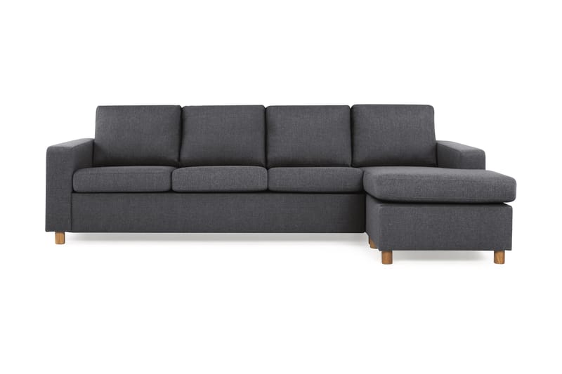 Crazy Chaiselongsofa 4-Pers. Vendbar - Mørkegrå - Møbler - Sofaer - Sofa med chaiselong