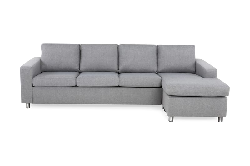 Crazy Chaiselongsofa 4-Pers. Vendbar - Lysegrå - Møbler - Sofaer - Sofa med chaiselong