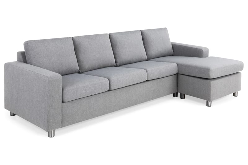 Crazy Chaiselongsofa 4-Pers. Vendbar - Lysegrå - Møbler - Sofaer - Sofa med chaiselong