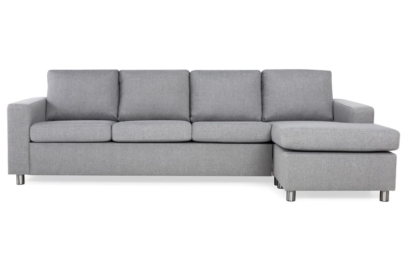 Crazy Chaiselongsofa 4-Pers. Vendbar - Lysegrå - Møbler - Sofaer - Sofa med chaiselong