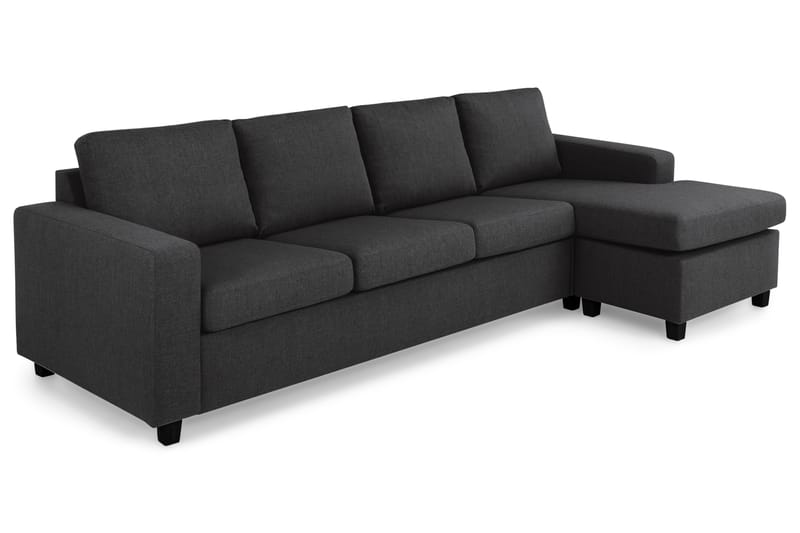 Crazy Chaiselongsofa 4-Pers. Vendbar - Antracit - Møbler - Sofaer - Sofa med chaiselong