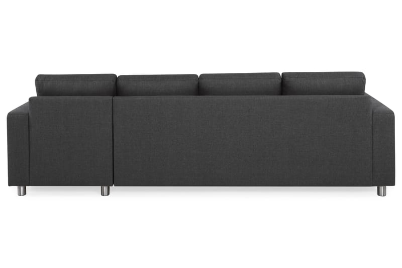 Crazy Chaiselongsofa 4-Pers. Vendbar - Antracit - Møbler - Sofaer - Sofa med chaiselong