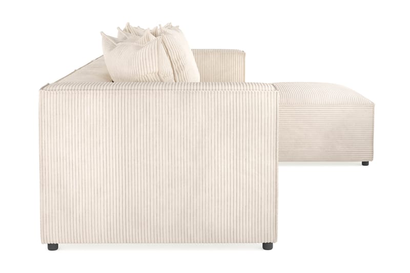 Cubo Dyb L-Sofa 3-personers Divan Venstre - Beige - Møbler - Sofaer - Sofa med chaiselong