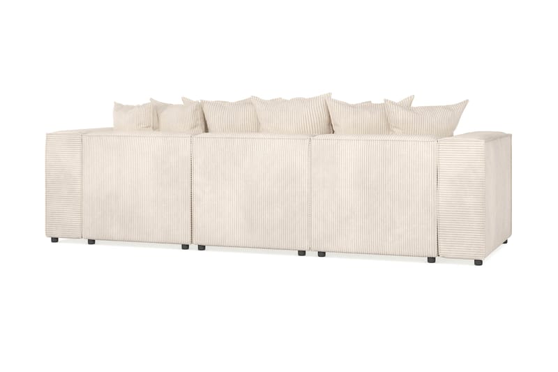 Cubo Dyb L-Sofa 3-personers Divan Venstre - Beige - Møbler - Sofaer - Sofa med chaiselong