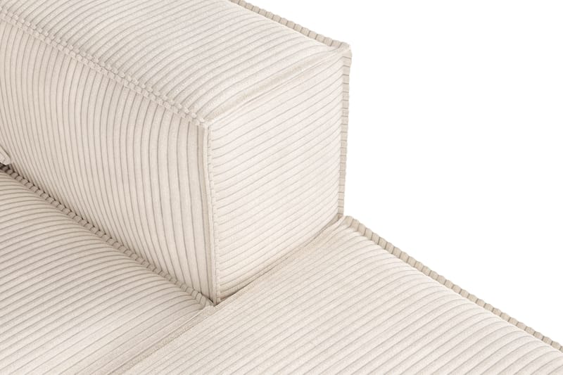 Cubo Dyb L-Sofa 3-personers Divan Venstre - Beige - Møbler - Sofaer - Sofa med chaiselong