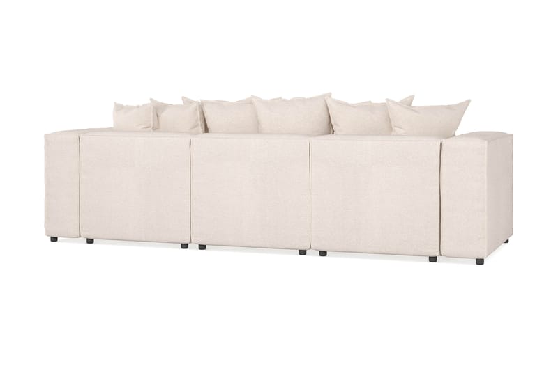 Cubo Dyb Sofa 3-personers med Divan 296 cm bred - Beige - Møbler - Sofaer - Sofa med chaiselong