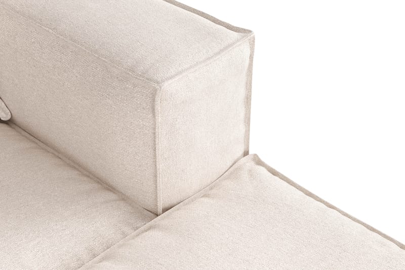 Cubo Dyb Sofa 3-personers med Divan 296 cm bred - Beige - Møbler - Sofaer - Sofa med chaiselong