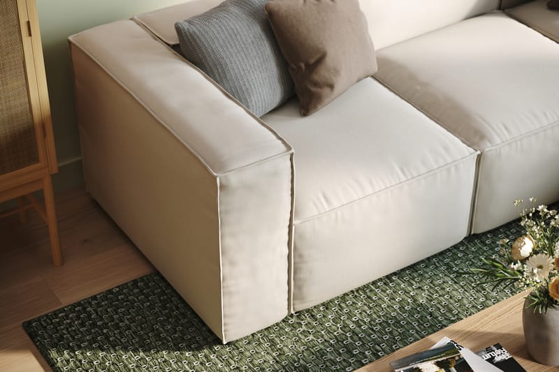 Cubo L-sofa Vendbar - Beige - Møbler - Sofaer - Sofa med chaiselong