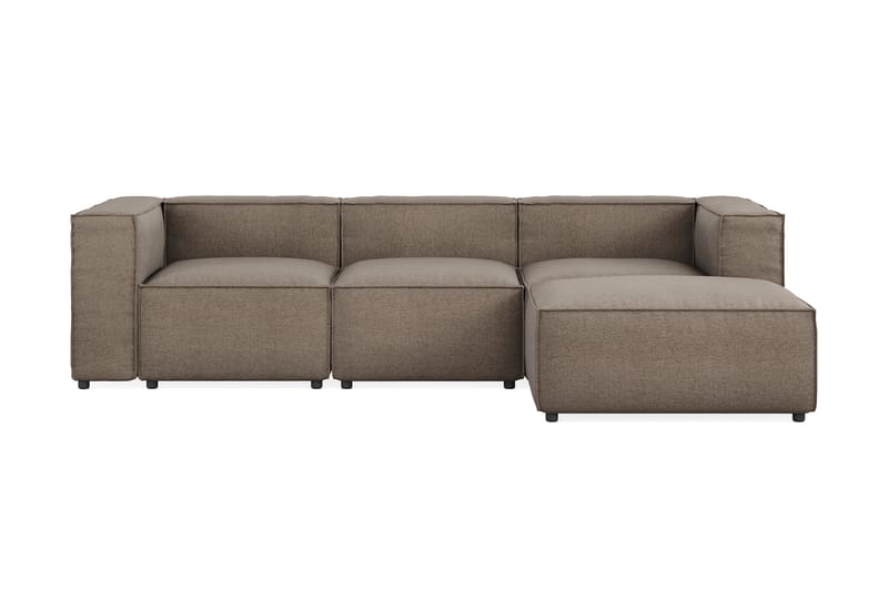 Cubo L-sofa Vendbar - Grå - Møbler - Sofaer - Sofa med chaiselong