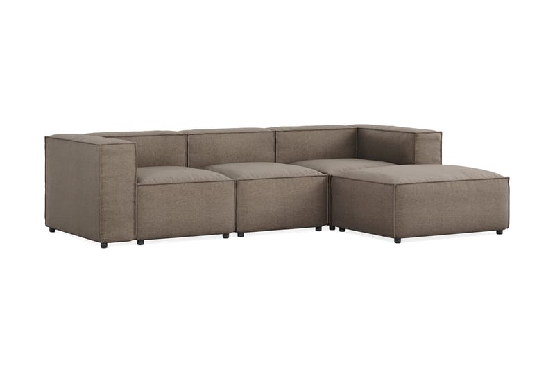 Cubo L-sofa Vendbar - Grå - Møbler - Sofaer - Sofa med chaiselong