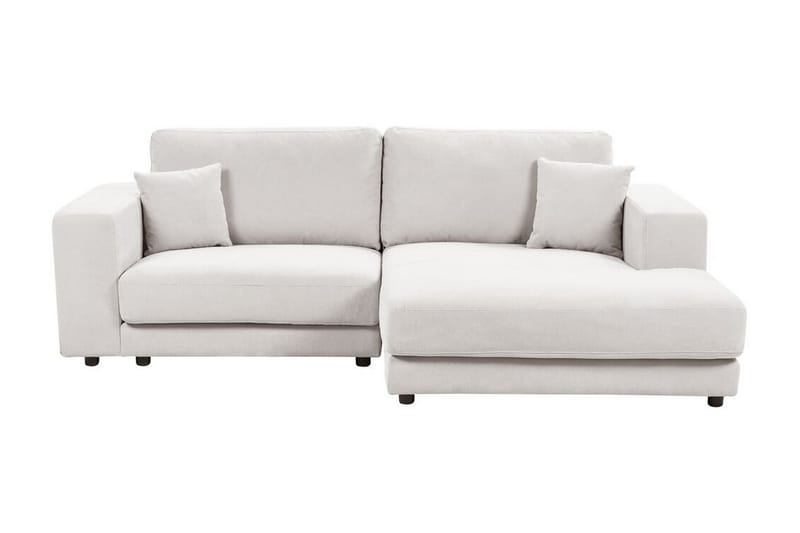 Ersi Sofa med Chaiselong 3-personers - Hvid/Sort - Møbler - Sofaer - Sofa med chaiselong