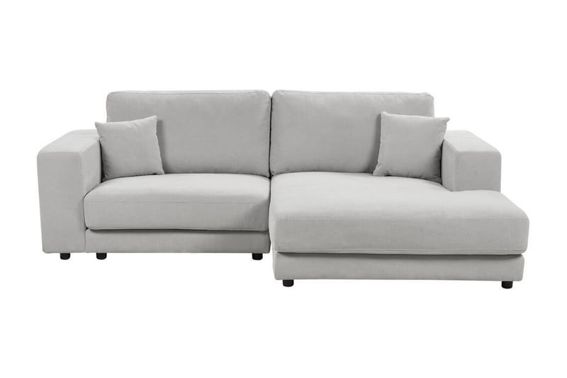 Ersi Sofa med Chaiselong 3-personers - Grå/Sort - Møbler - Sofaer - Sofa med chaiselong