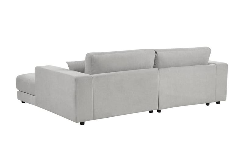 Ersi Sofa med Chaiselong 3-personers - Grå/Sort - Møbler - Sofaer - Sofa med chaiselong