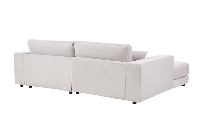 Ersi Sofa med Chaiselong 3-personers - Hvid/Sort - Møbler - Sofaer - Sofa med chaiselong