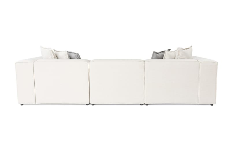 Fahmida Sofa med Chaiselong 3-personers - Ecru - Møbler - Sofaer - Sofa med chaiselong