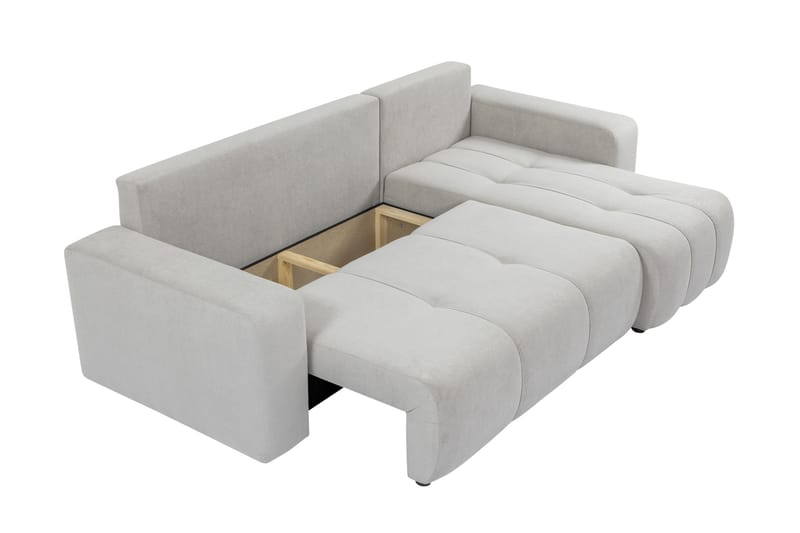 Flo Sofa med Divan 3-personers - Gul - Møbler - Sofaer - Sofa med chaiselong