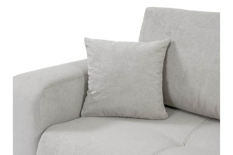 Flo Sofa med Divan 3-personers - Hvid - Møbler - Sofaer - Sofa med chaiselong