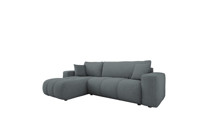 Flo Sovesofa med Chaiselong 3-personers - Grå - Møbler - Sofaer - Sofa med chaiselong