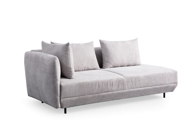 Floransa 4-personers Sofa med Chaiselong - Lysegrå - Møbler - Sofaer - Sofa med chaiselong