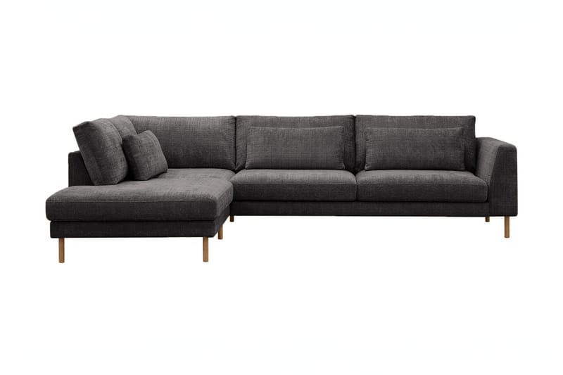 Florenz 3-personers Sofa med Chaiselong Venstre - Grå - Møbler - Sofaer - Sofa med chaiselong