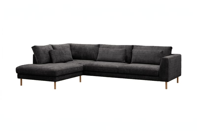 Florenz 3-personers Sofa med Chaiselong Venstre - Grå - Møbler - Sofaer - Sofa med chaiselong