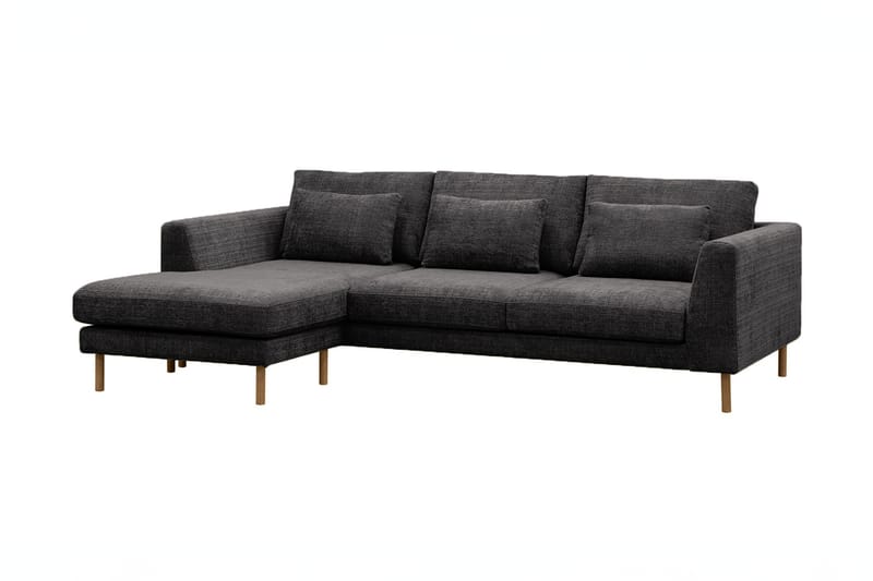 Florenz 3-personers Sofa med Divan Venstre - Grå - Møbler - Sofaer - Sofa med chaiselong