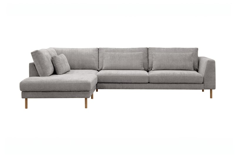 Florenz 3-personers Sofa med Chaiselong Venstre - Lysegrå - Møbler - Sofaer - Sofa med chaiselong