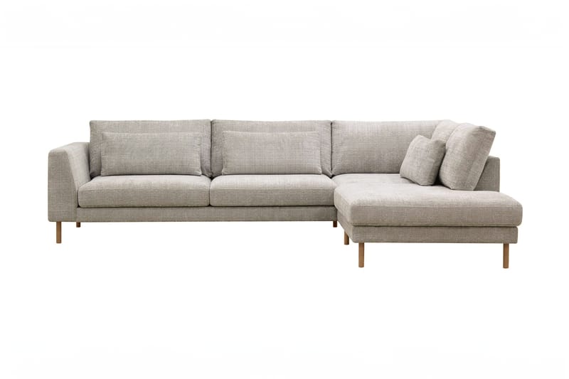 Florenz 3-personers Sofa med Chaiselong Højre - Grå/Beige - Møbler - Sofaer - Sofa med chaiselong